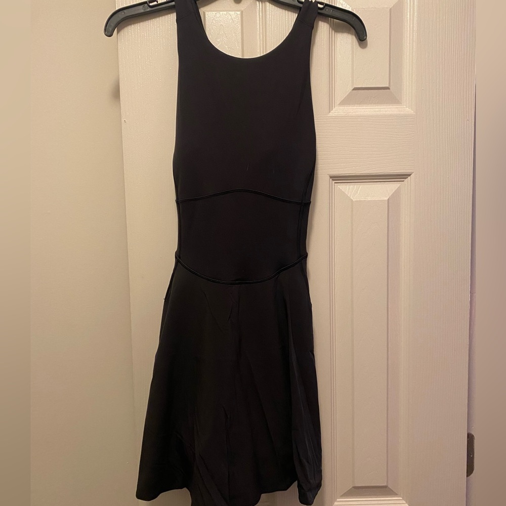 lululemon black tennis dress